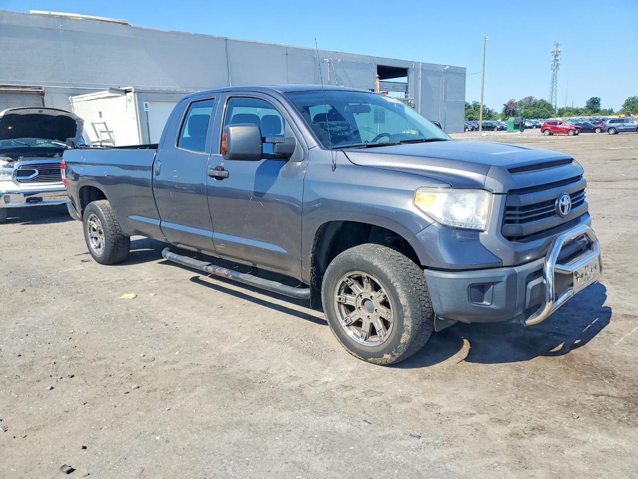 2015 Toyota Tundra Sr Gray vin: 5TFCY5F13FX018740