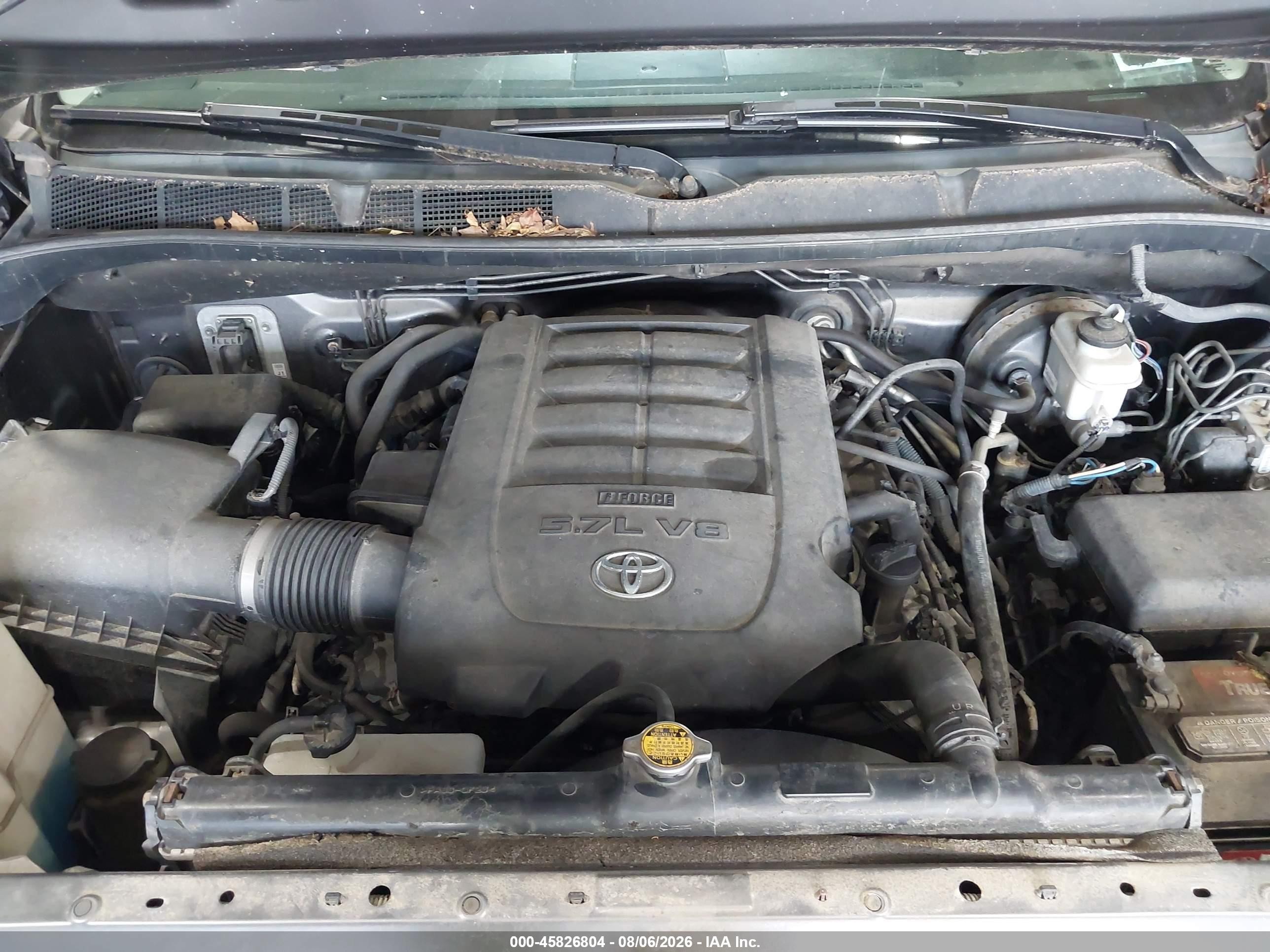 2015 Toyota Tundra Sr 5.7l V8 Gray vin: 5TFCY5F13FX019015