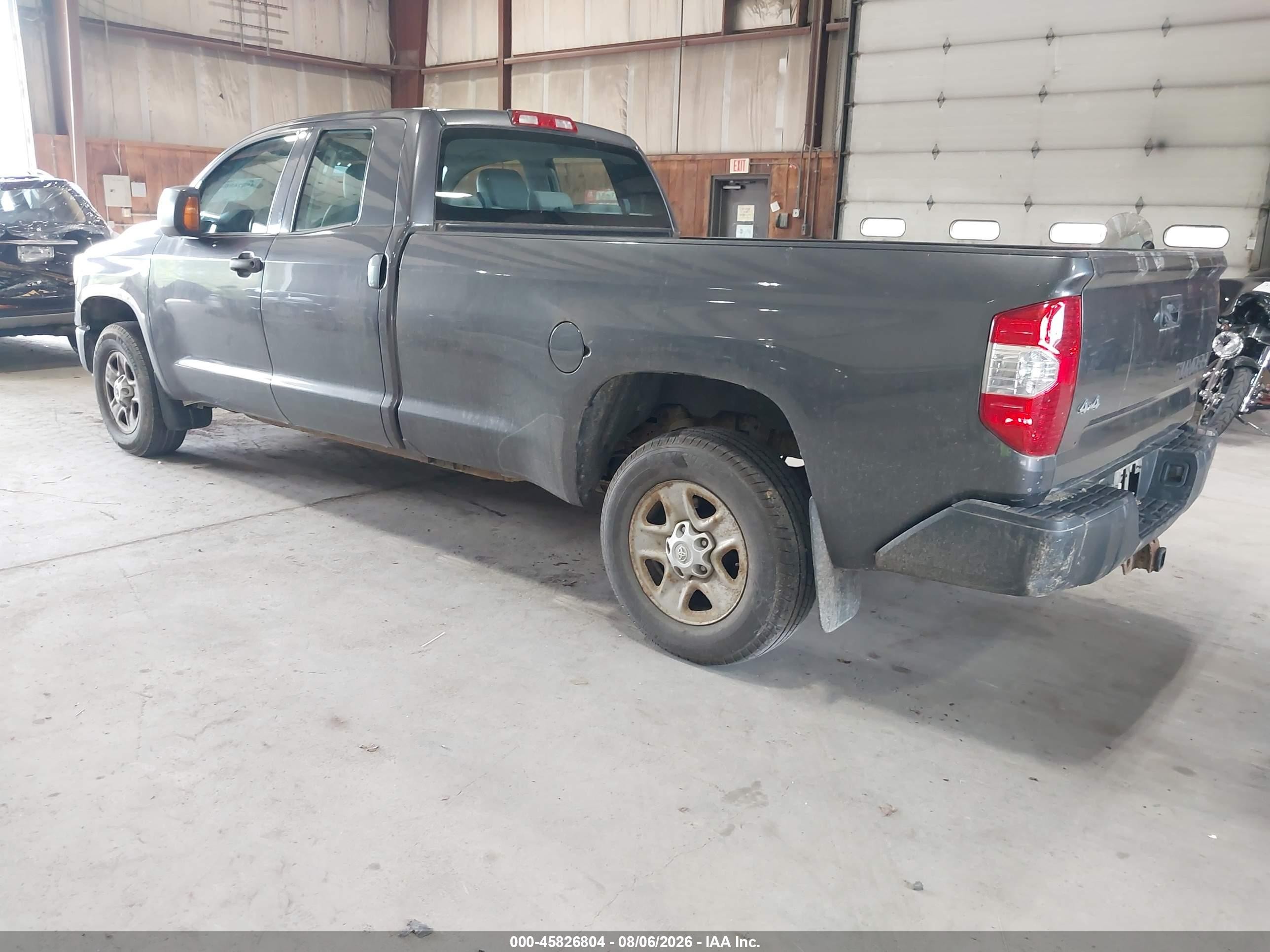 2015 Toyota Tundra Sr 5.7l V8 Gray vin: 5TFCY5F13FX019015