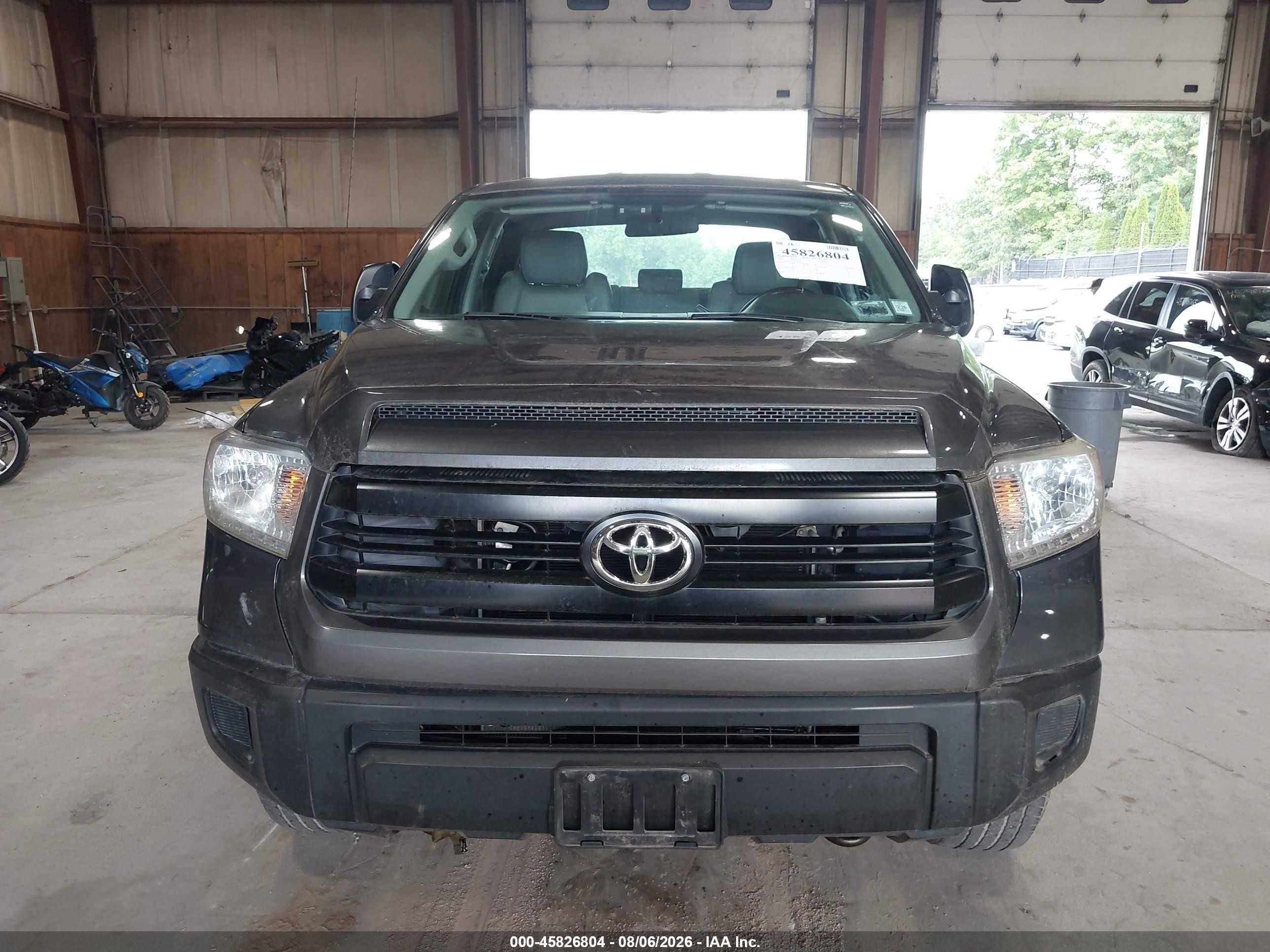 2015 Toyota Tundra Sr 5.7l V8 Gray vin: 5TFCY5F13FX019015