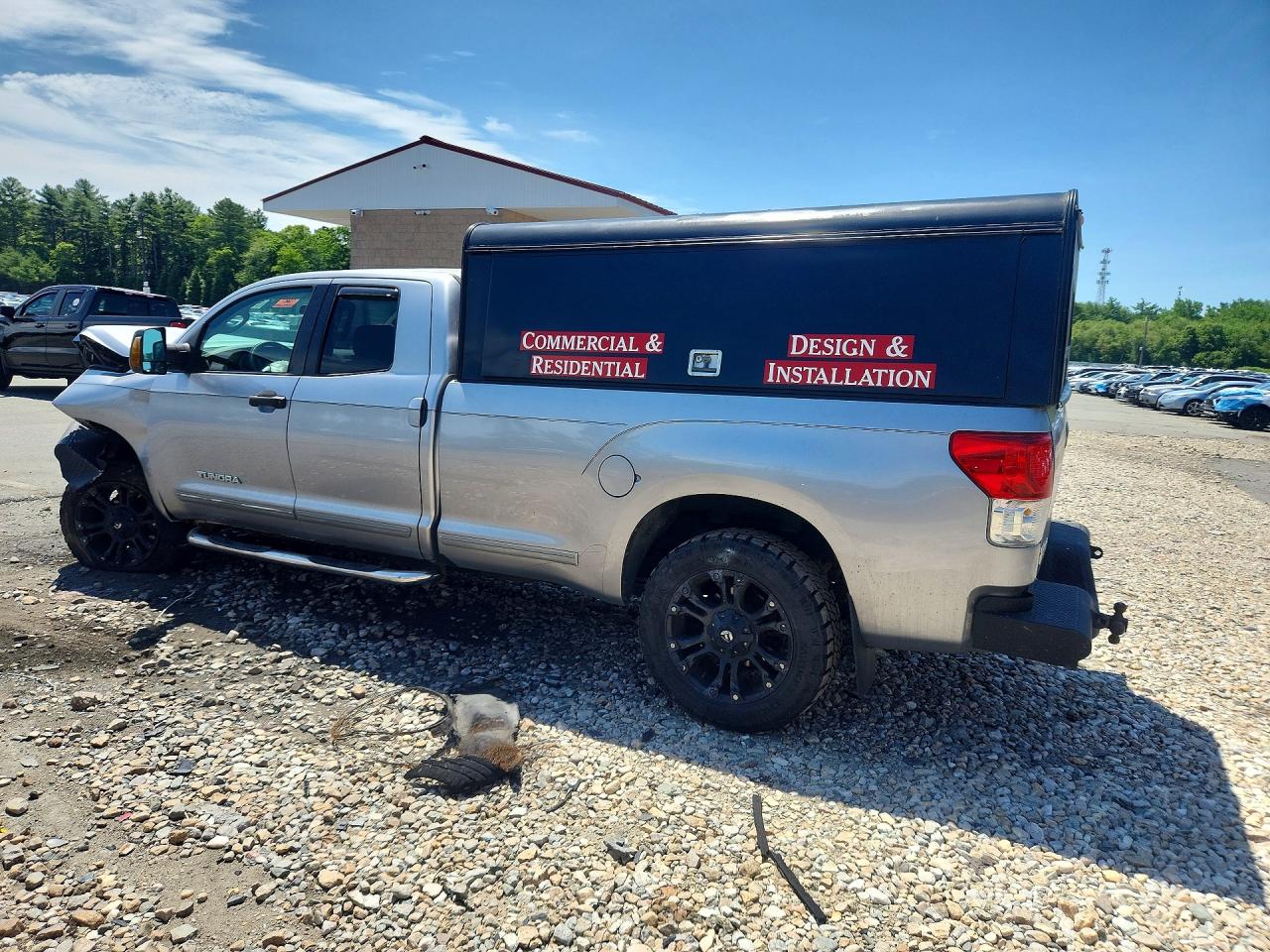 2010 Toyota Tundra Double Cab Sr5 Silver vin: 5TFCY5F15AX010924