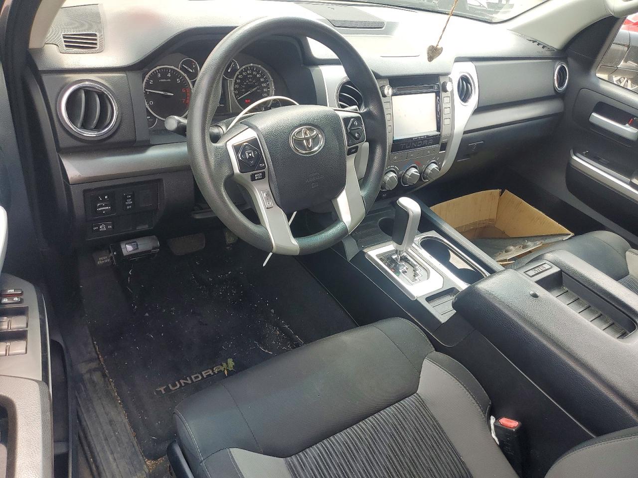 2014 Toyota Tundra Double Cab Sr/double Cab Sr5 Gray vin: 5TFCY5F15EX017135