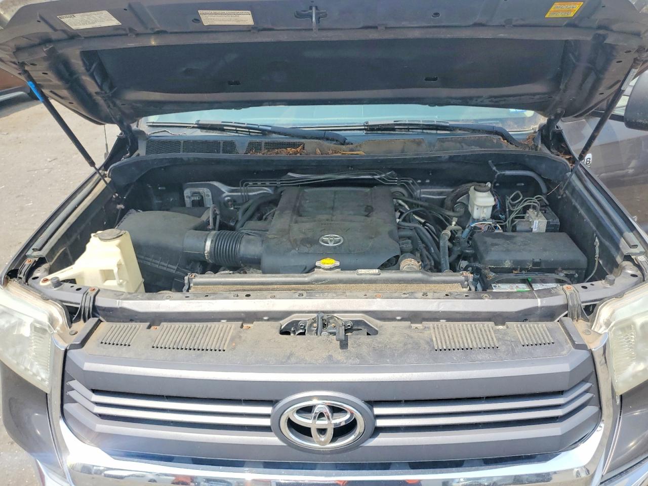 2014 Toyota Tundra Double Cab Sr/double Cab Sr5 Gray vin: 5TFCY5F15EX017135