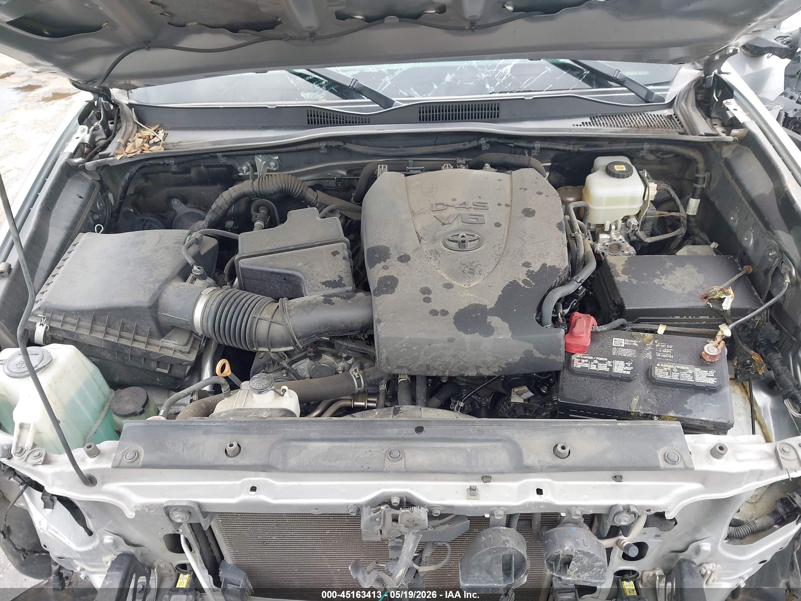 2021 Toyota Tacoma Trd Off-road Серый vin: 5TFCZ5AN3MX274297