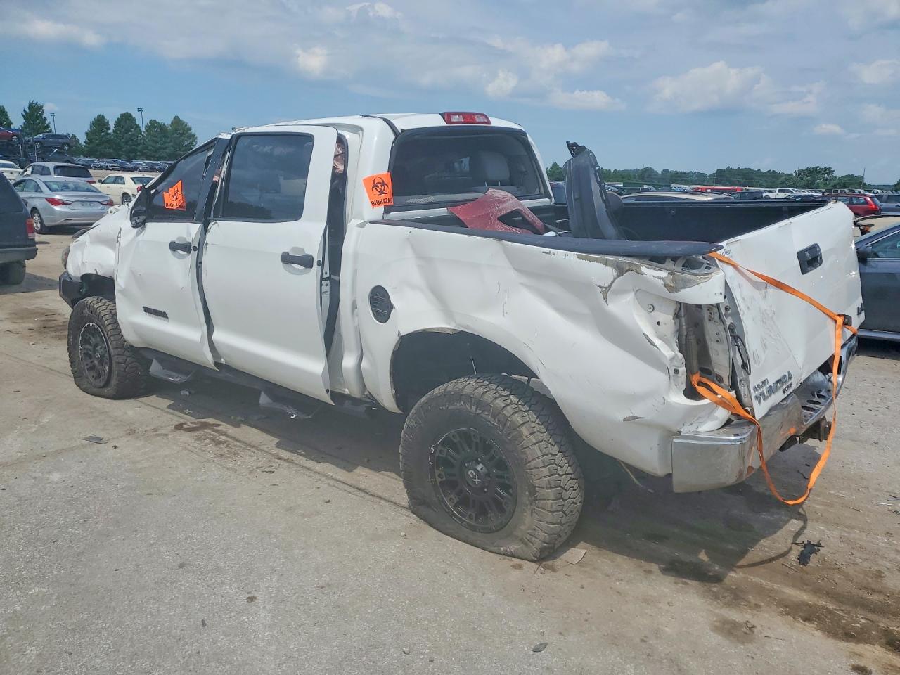 2013 Toyota Tundra Crewmax Sr5 Белый vin: 5TFDM5F13DX042064