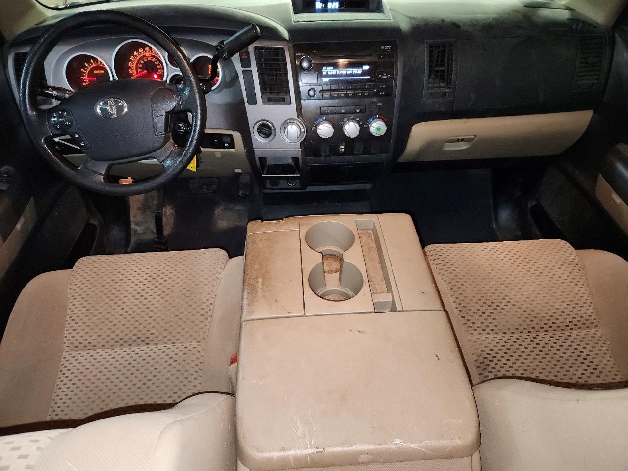 2013 Toyota Tundra Crewmax Sr5 Red vin: 5TFDM5F13DX048012