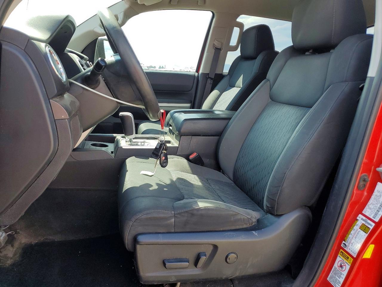 2014 Toyota Tundra Crewmax Sr5 Red vin: 5TFDM5F13EX051218