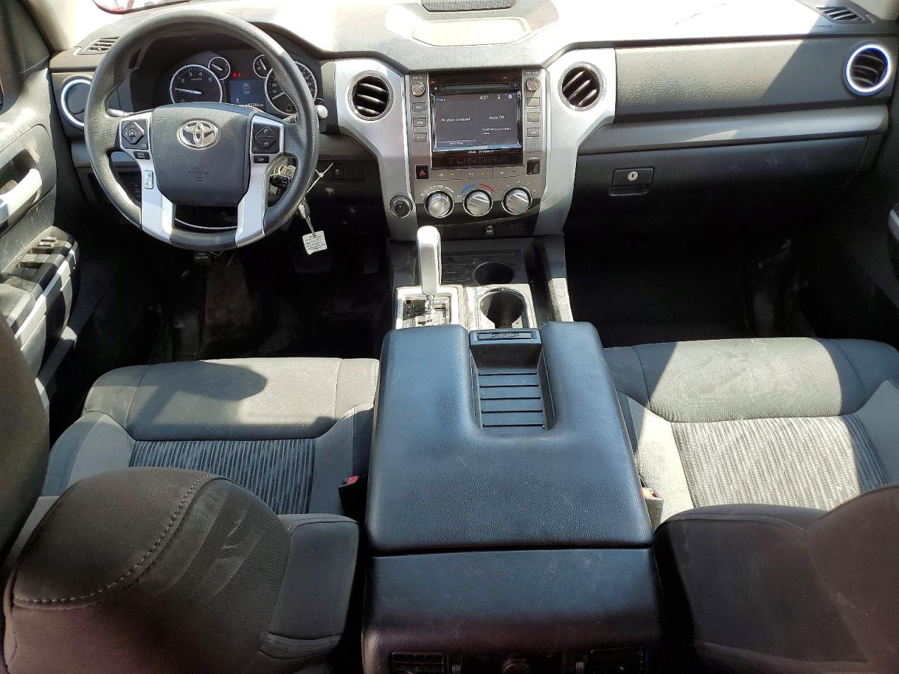 2014 Toyota Tundra Crewmax Sr5 Red vin: 5TFDM5F13EX051218