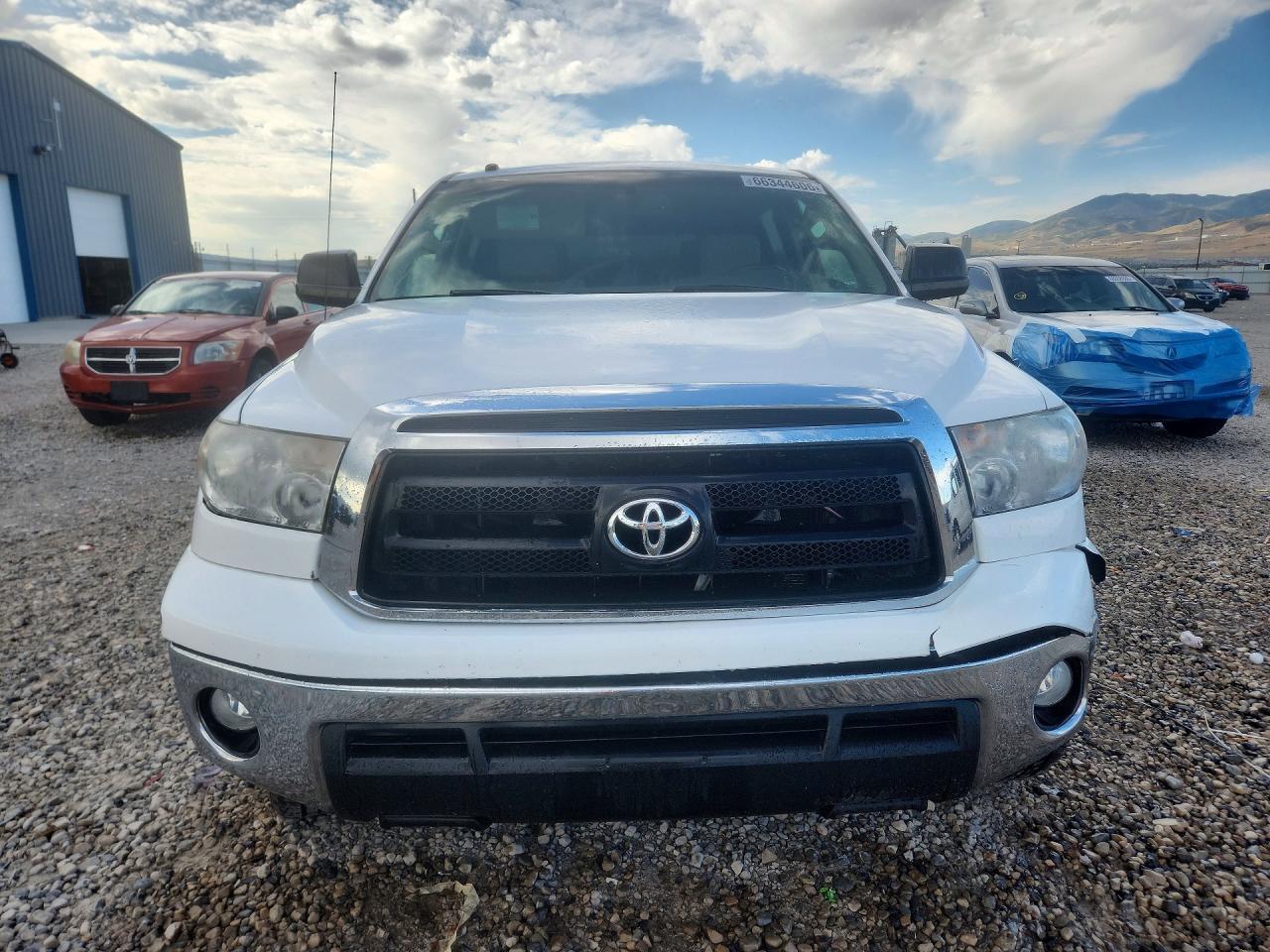 2010 Toyota Tundra Crewmax Sr5 Белый vin: 5TFDM5F17AX001139