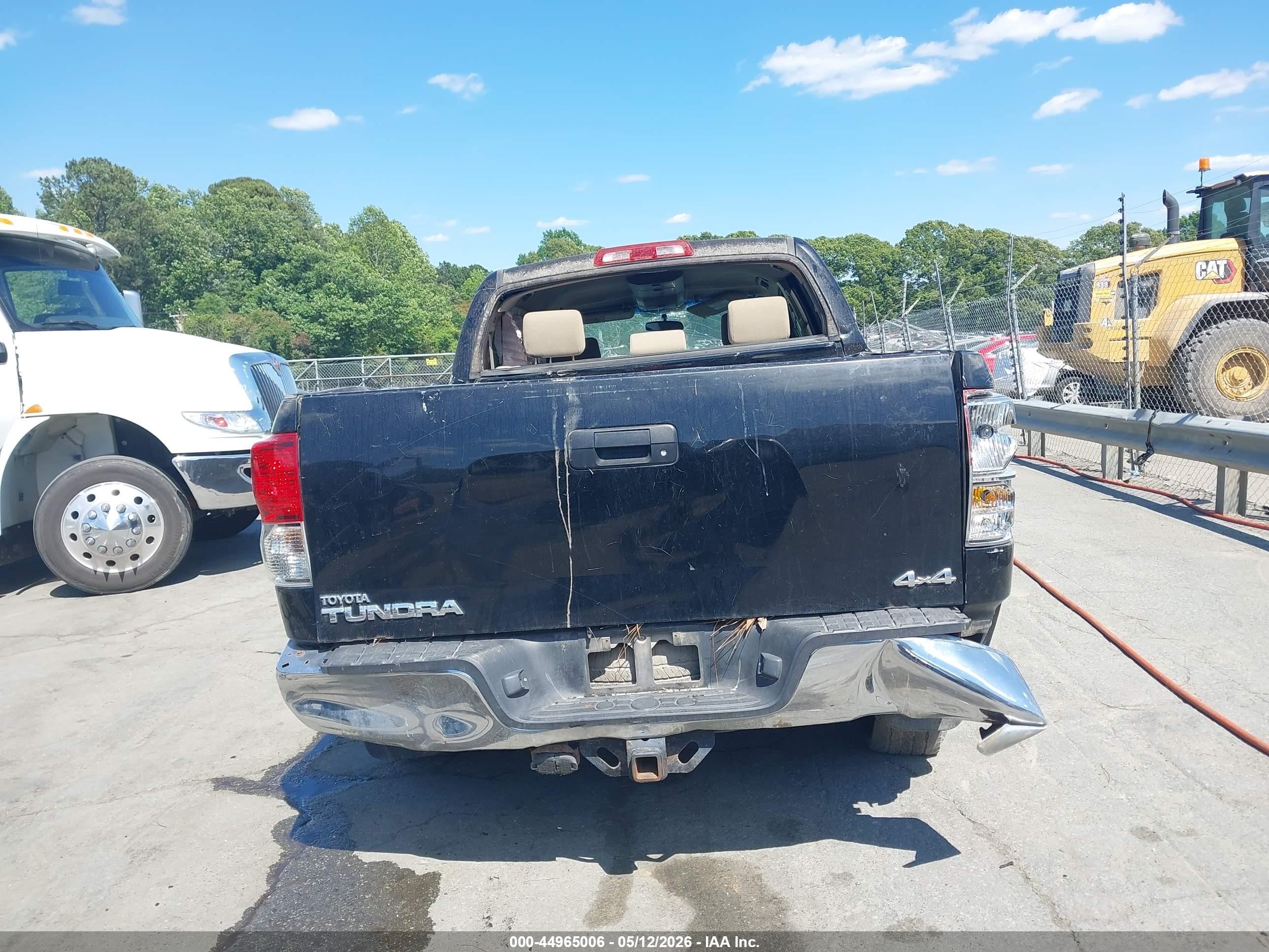 2011 Toyota Tundra Grade 4.6l V8 Black vin: 5TFDM5F17BX019495
