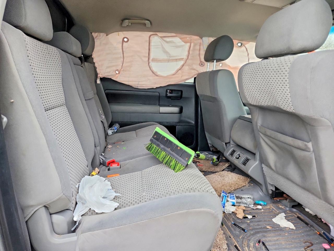 2010 Toyota Tundra Crewmax Sr5 Blue vin: 5TFDM5F18AX011209