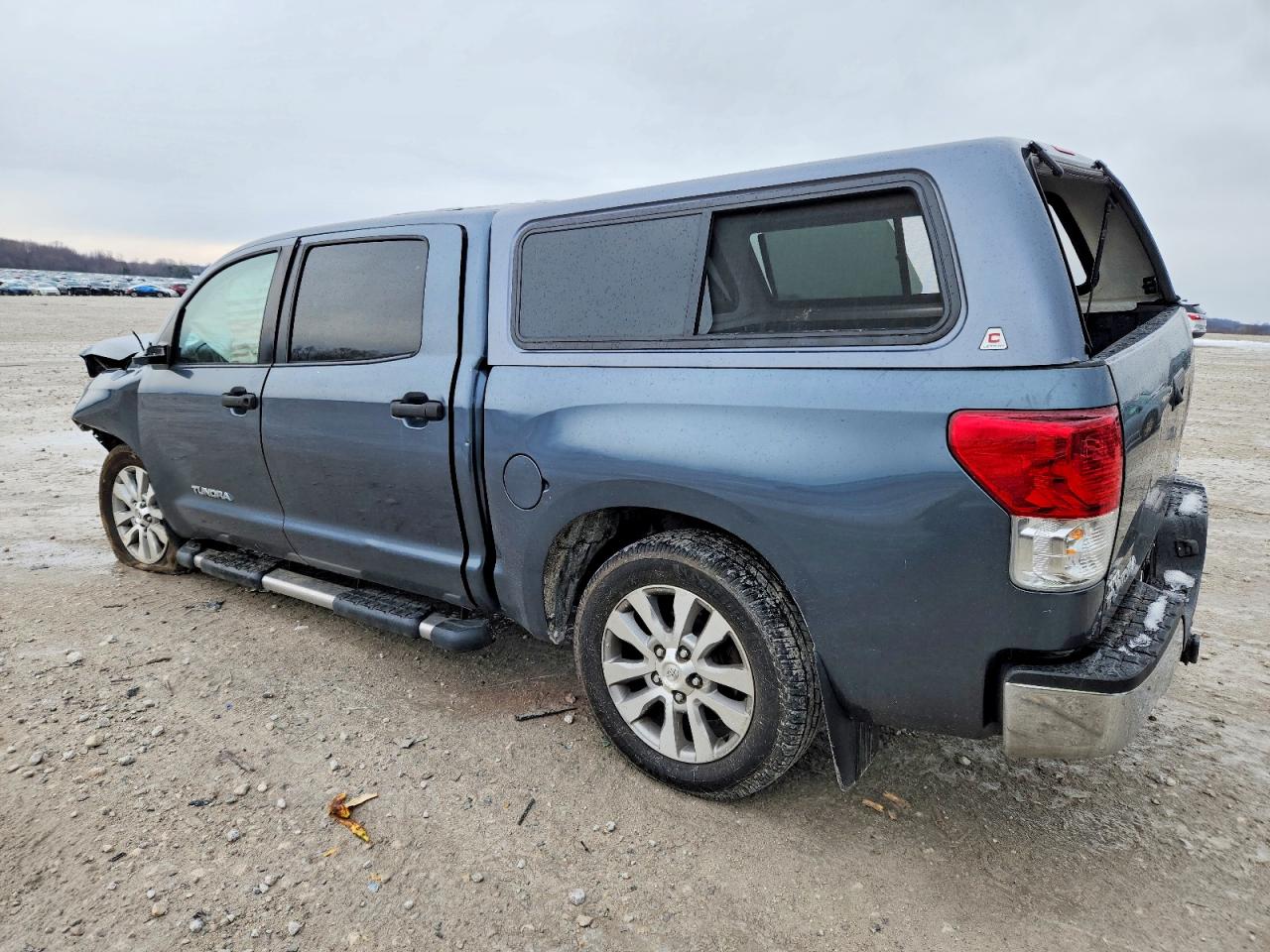 2010 Toyota Tundra Crewmax Sr5 Blue vin: 5TFDM5F18AX011209