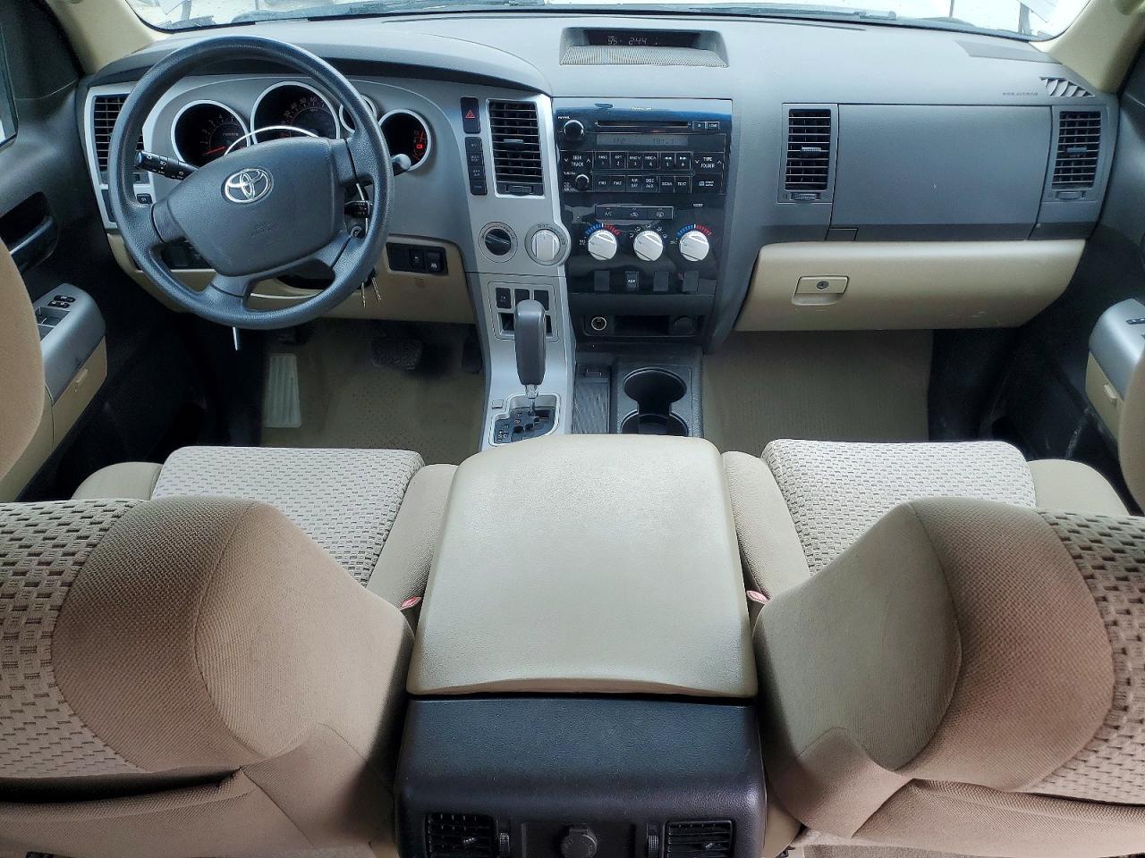 2008 Toyota Tundra Sr5 Gray vin: 5TFDV54108X034543