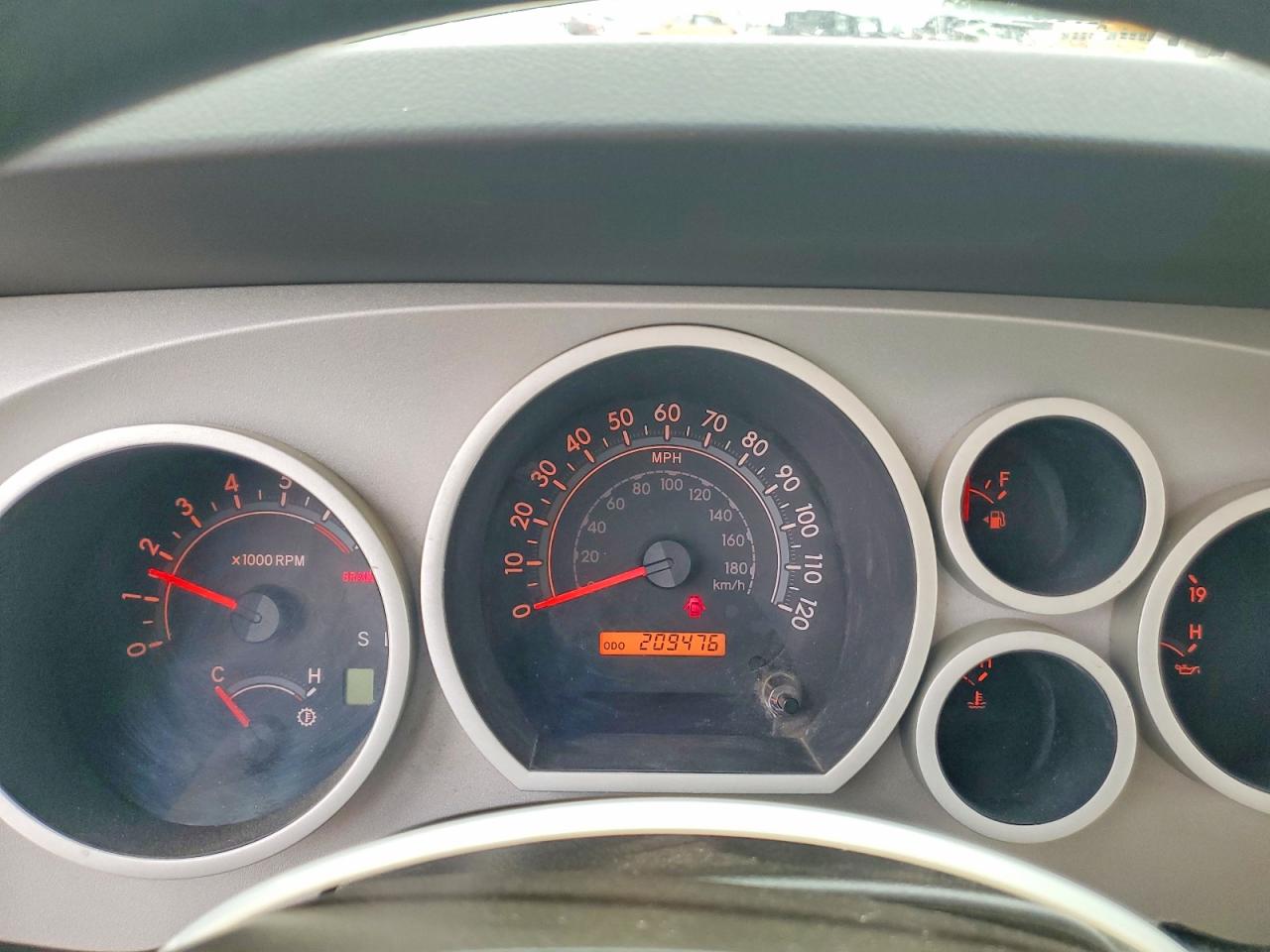 2008 Toyota Tundra Sr5 Gray vin: 5TFDV54108X034543