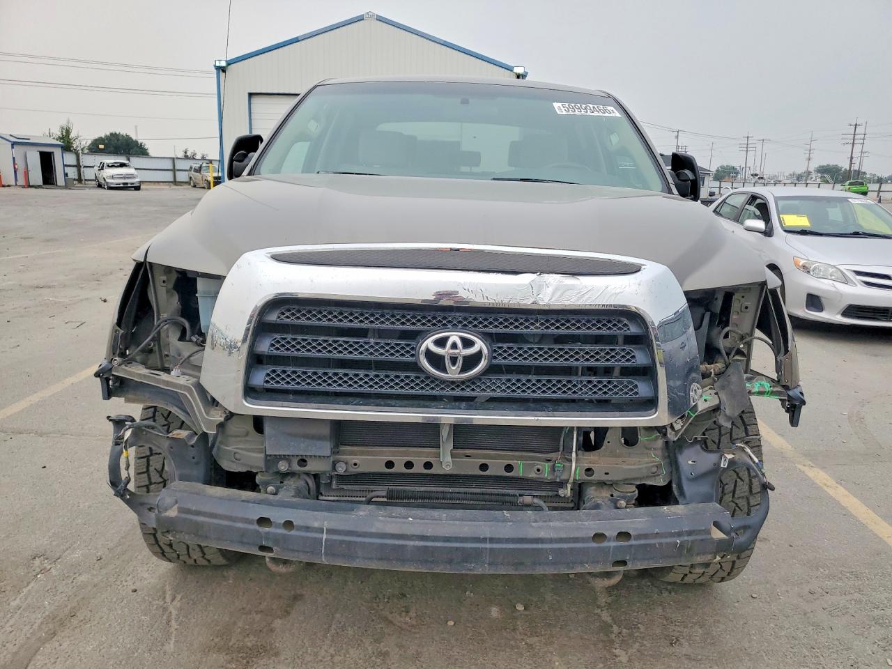 2008 Toyota Tundra Sr5 Gray vin: 5TFDV54108X034543
