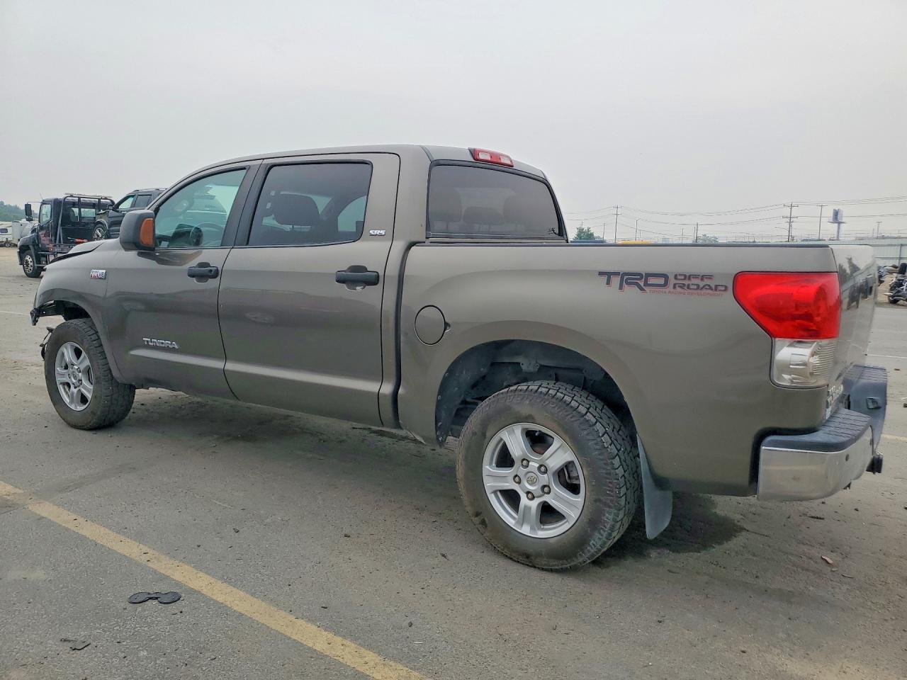 2008 Toyota Tundra Sr5 Gray vin: 5TFDV54108X034543