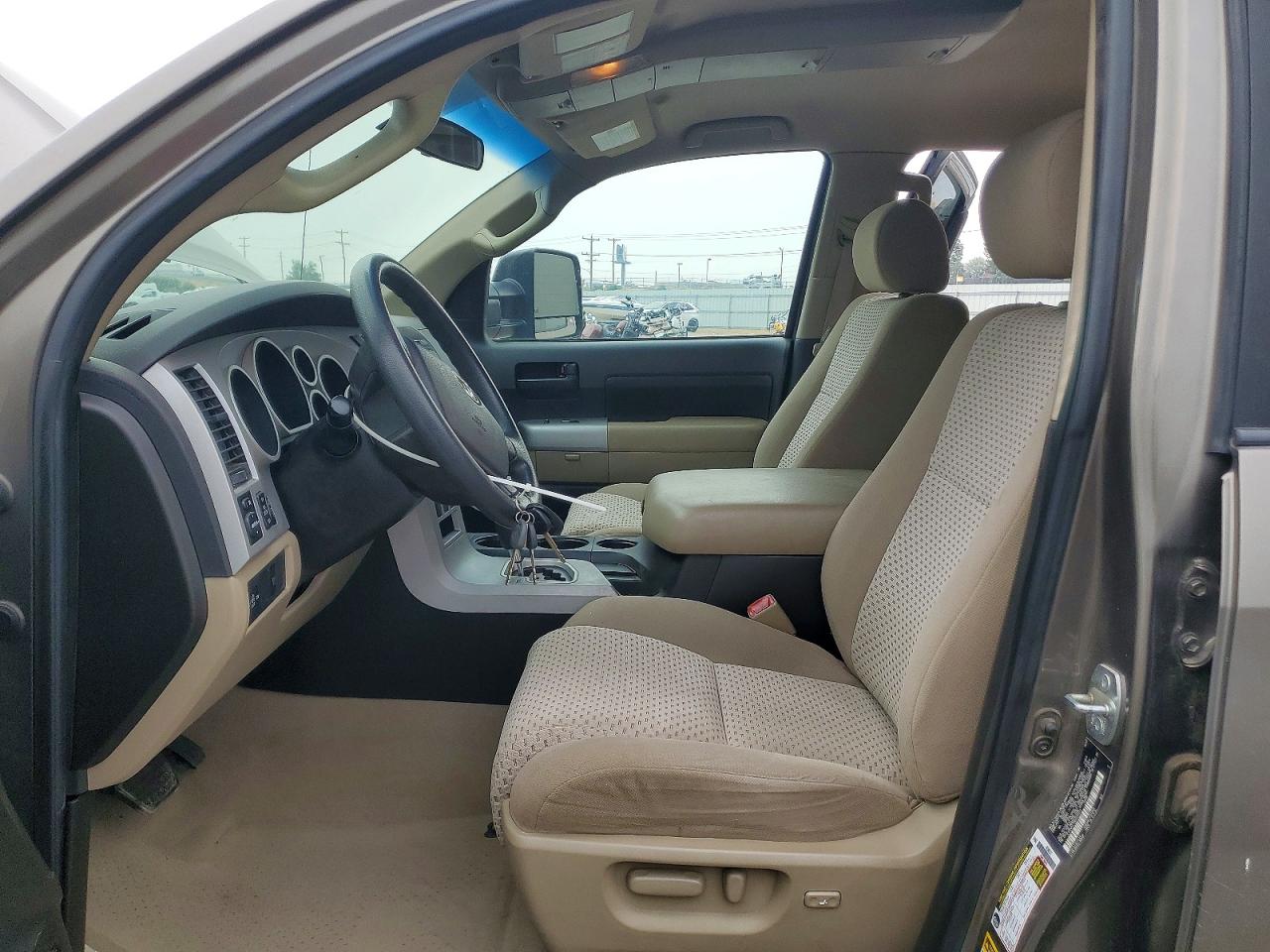 2008 Toyota Tundra Sr5 Gray vin: 5TFDV54108X034543