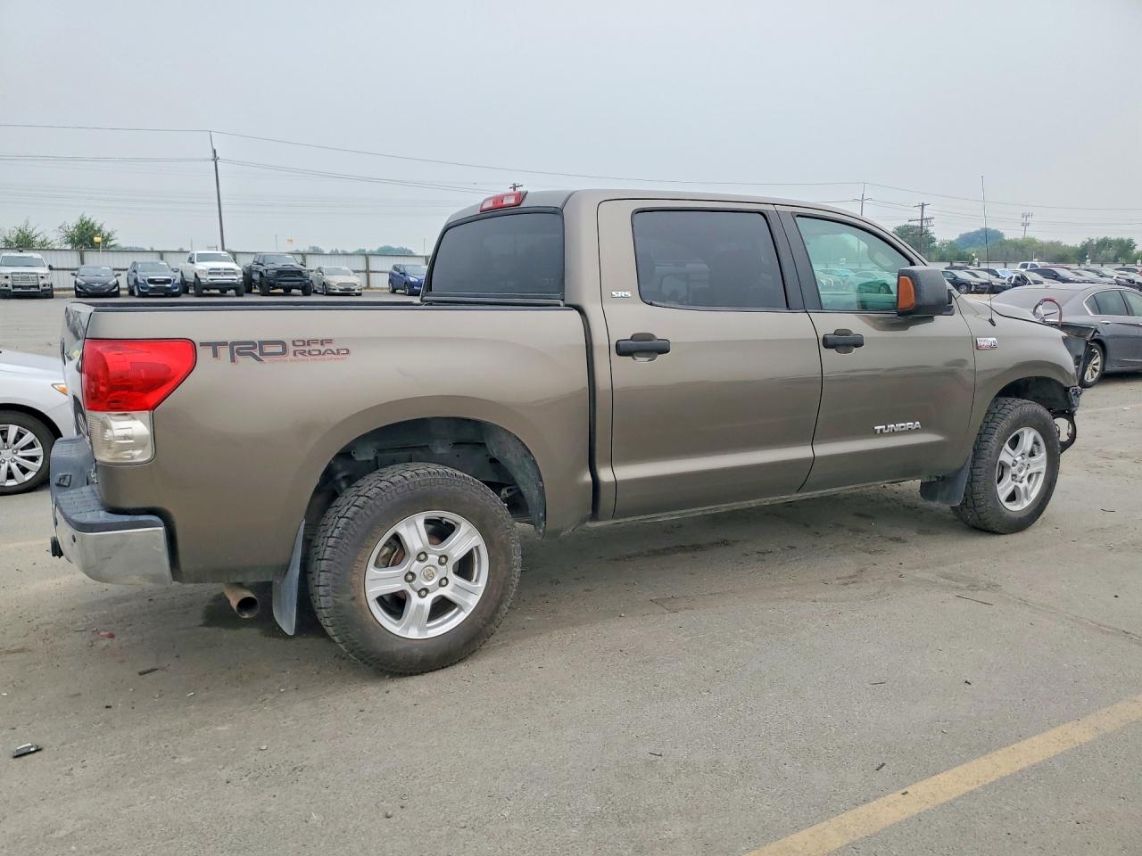 2008 Toyota Tundra Sr5 Gray vin: 5TFDV54108X034543