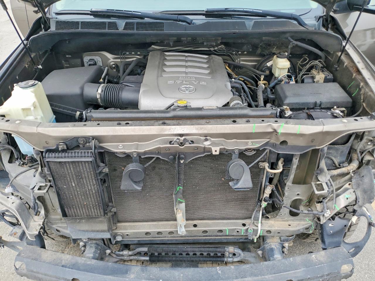 2008 Toyota Tundra Sr5 Gray vin: 5TFDV54108X034543