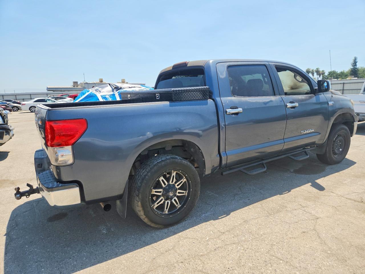 2008 Toyota Tundra Grade Blue vin: 5TFDV54108X077697