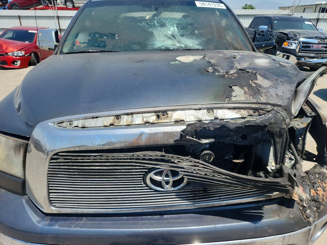 2008 Toyota Tundra Grade Blue vin: 5TFDV54108X077697