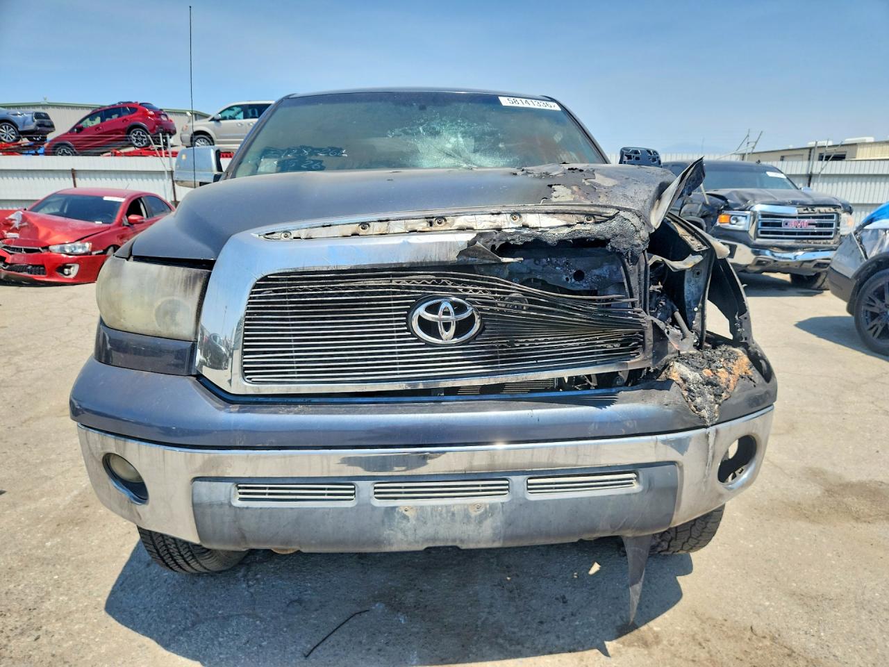 2008 Toyota Tundra Grade Blue vin: 5TFDV54108X077697
