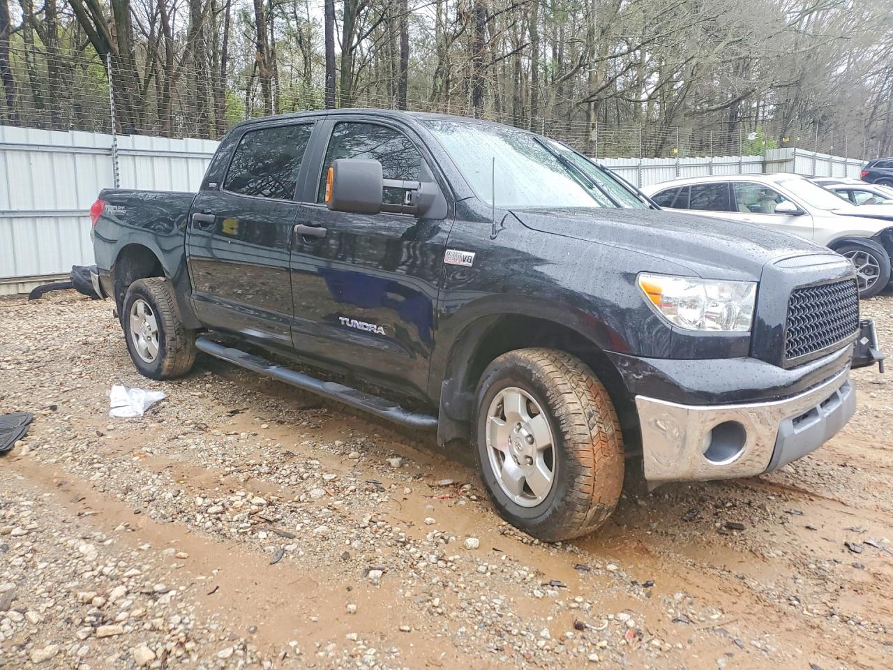 2008 Toyota Tundra Sr5 Black vin: 5TFDV54118X052551