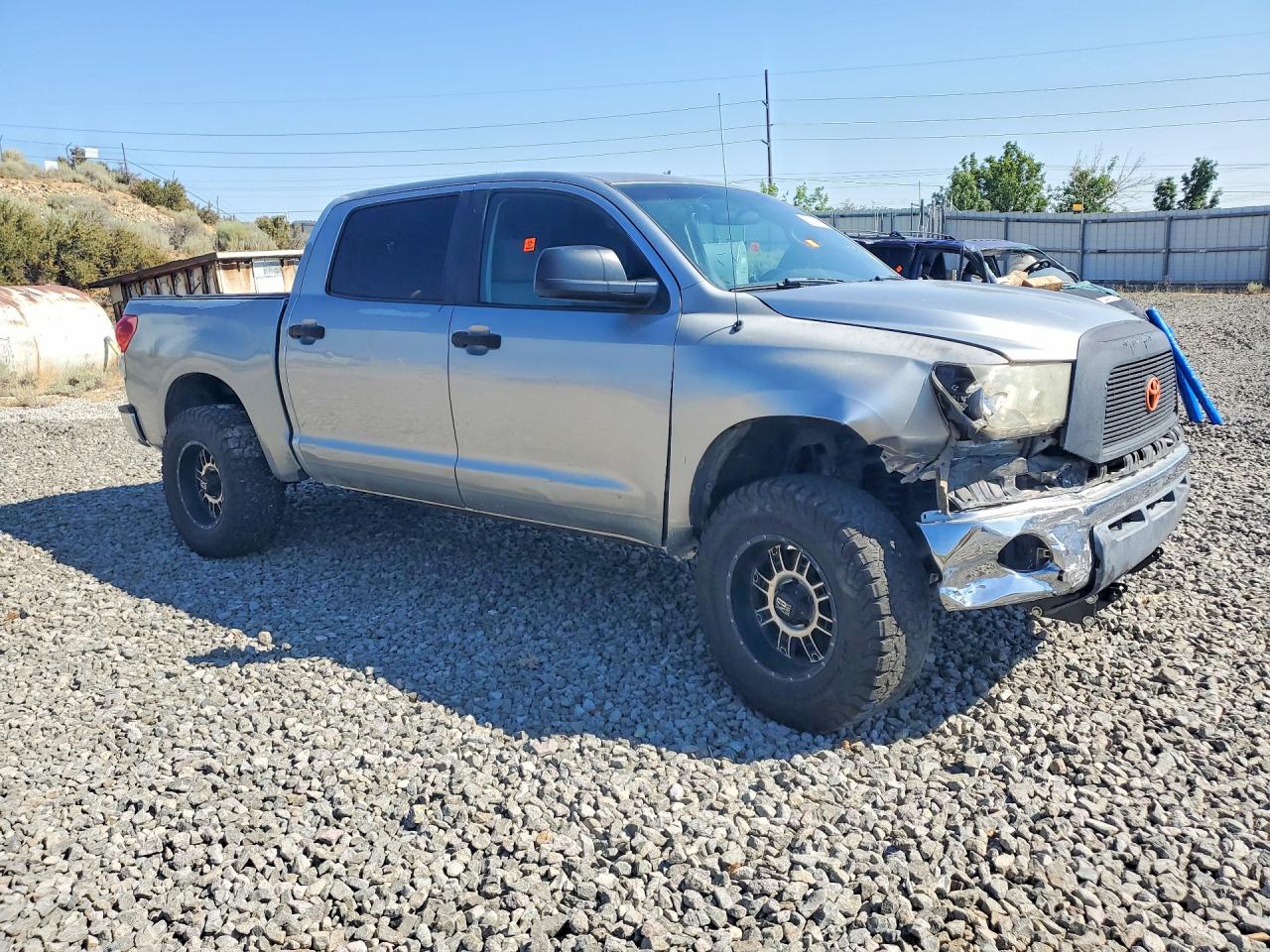 2008 Toyota Tundra Grade Серебряный vin: 5TFDV54128X079967
