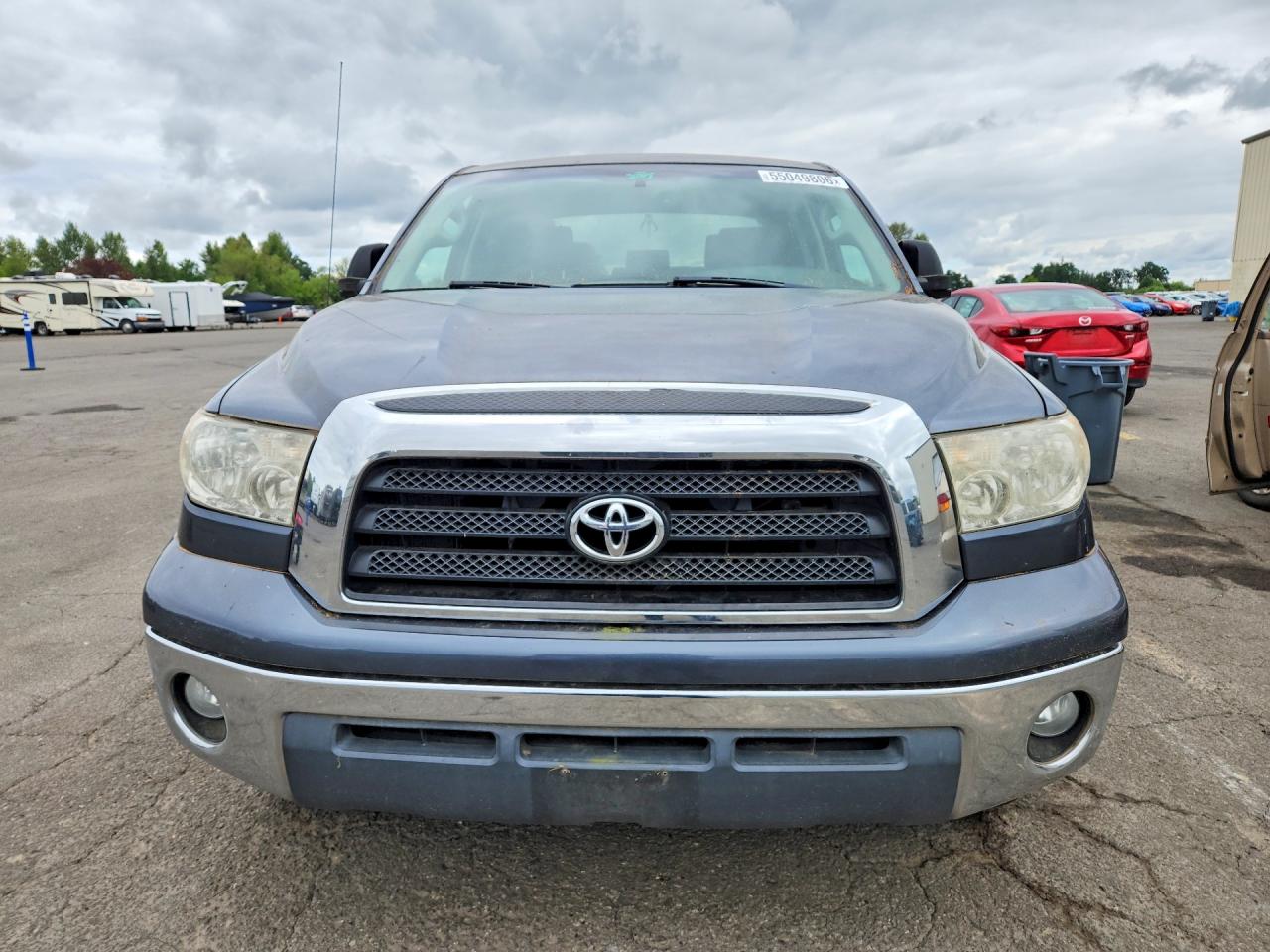2008 Toyota Tundra Sr5 Blue vin: 5TFDV54138X052549