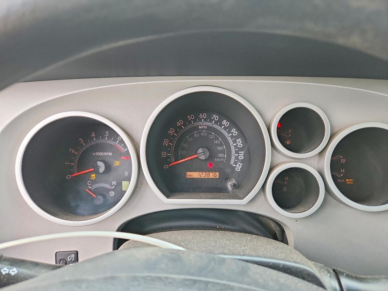 2008 Toyota Tundra Sr5 Blue vin: 5TFDV54138X052549