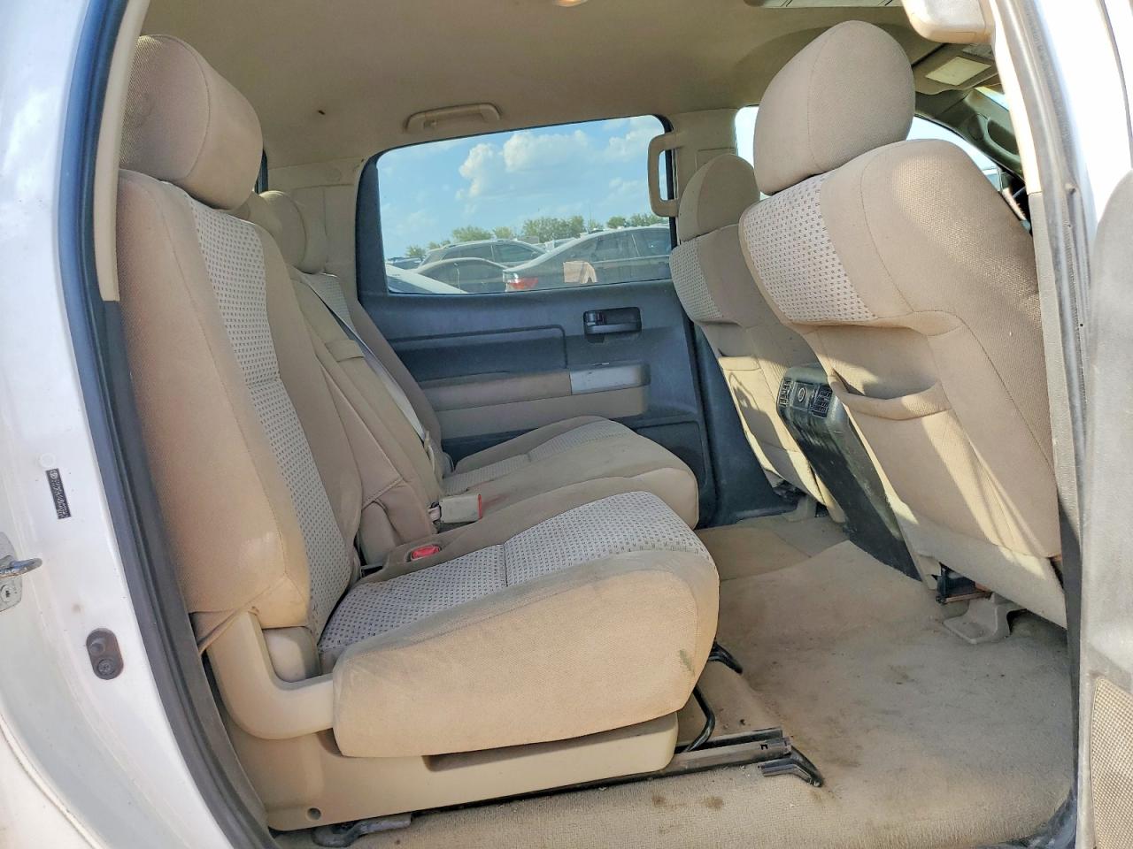 2008 Toyota Tundra Sr5 White vin: 5TFDV54148X033962