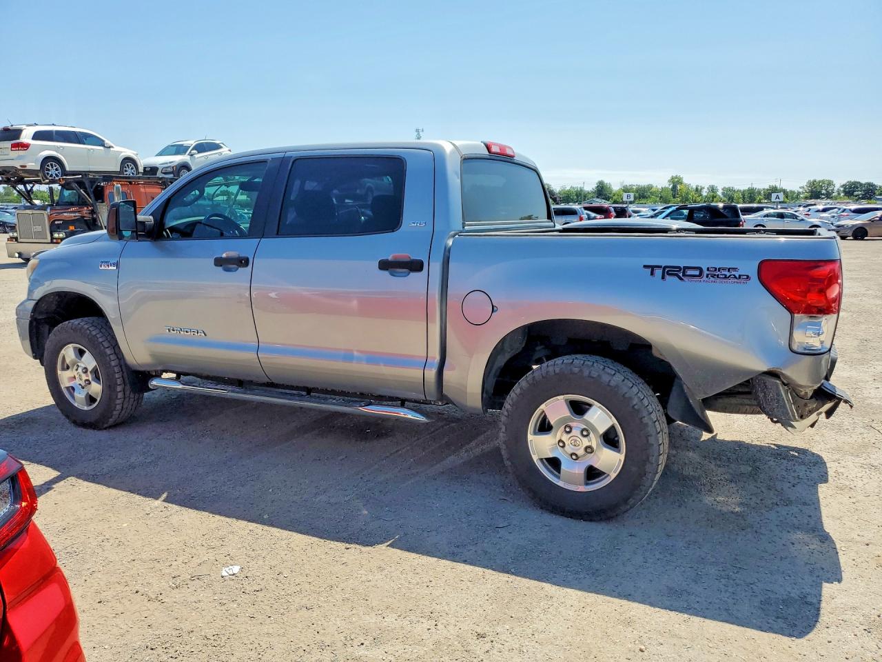 2009 Toyota Tundra Grade Серебряный vin: 5TFDV54149X091054