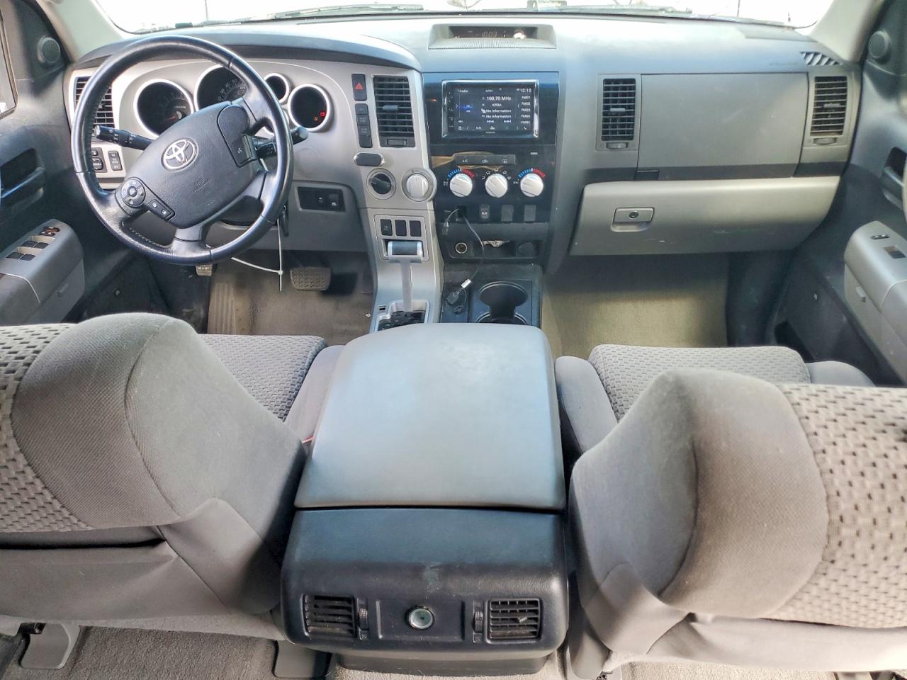 2009 Toyota Tundra Sr5 White vin: 5TFDV54169X087183