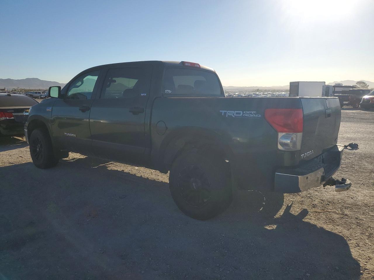 2008 Toyota Tundra Sr5 Green vin: 5TFDV54178X078040