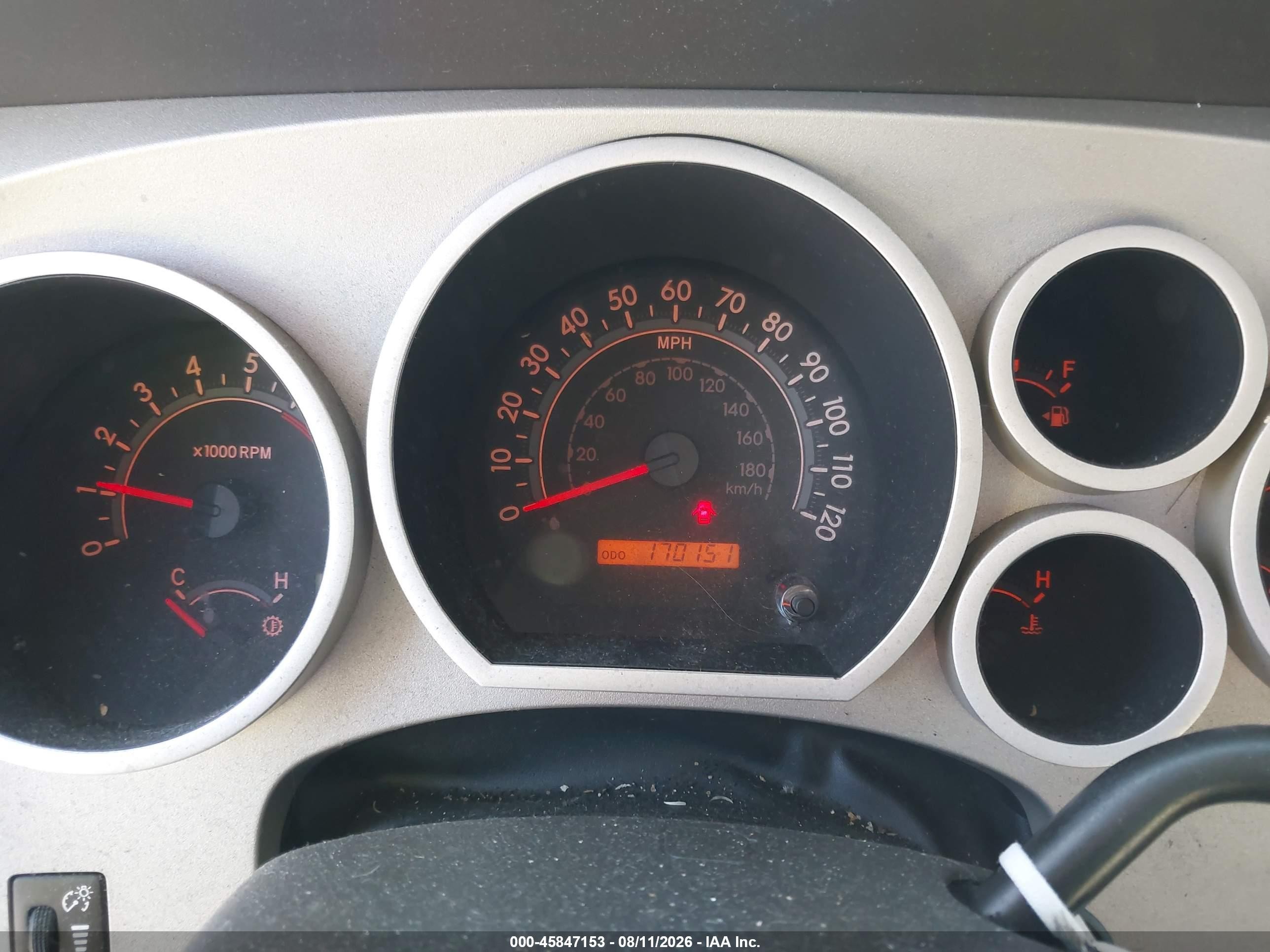 2008 Toyota Tundra Base 5.7l V8 Черный vin: 5TFDV54188X078614