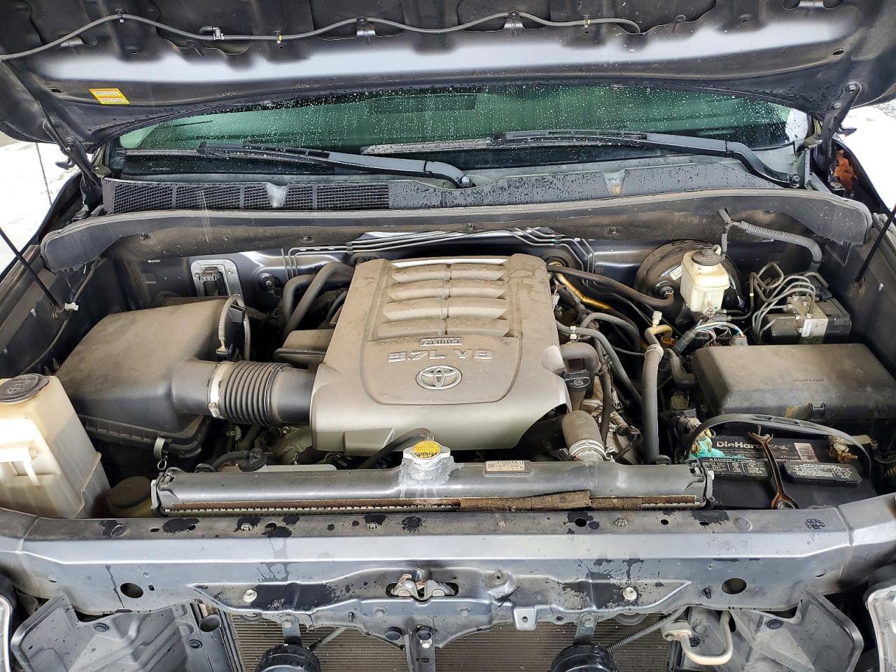 2008 Toyota Tundra Crewmax Gray vin: 5TFDV54198X062065