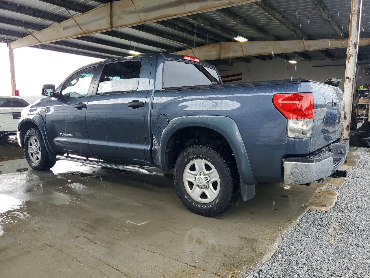 2008 Toyota Tundra Crewmax Gray vin: 5TFDV54198X062065