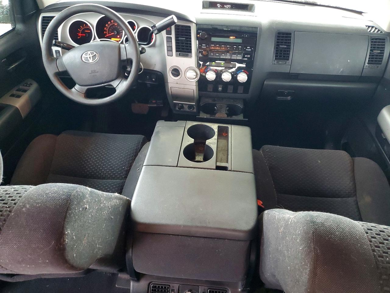 2008 Toyota Tundra Crewmax Gray vin: 5TFDV54198X062065