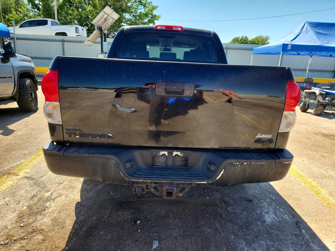 2008 Toyota Tundra Sr5 Black vin: 5TFDV541X8X041225