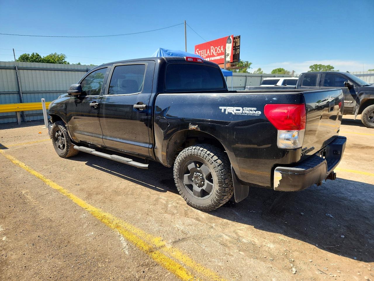 2008 Toyota Tundra Sr5 Black vin: 5TFDV541X8X041225