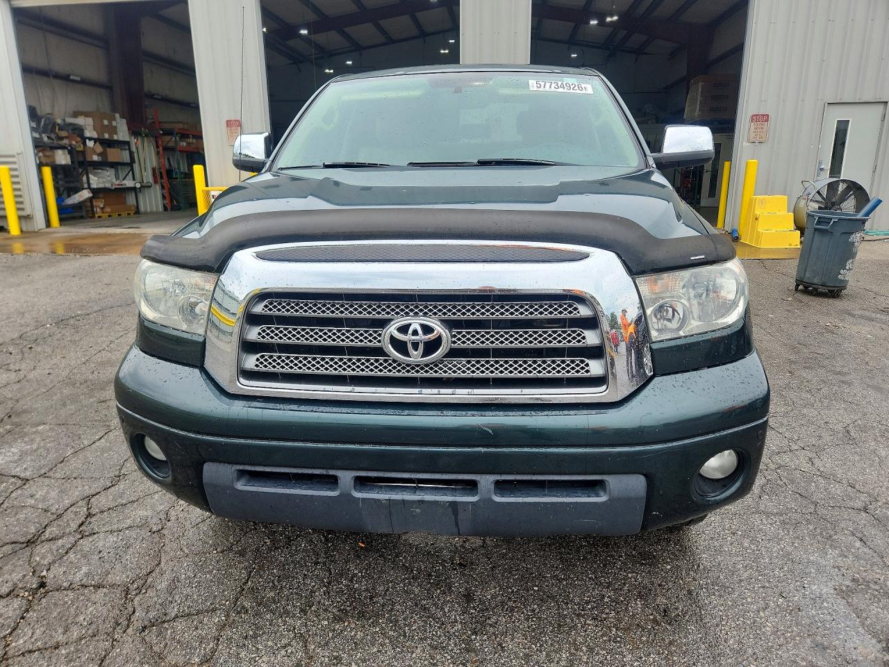 2007 Toyota Tundra Crewmax Limited Green vin: 5TFDV58107X026578
