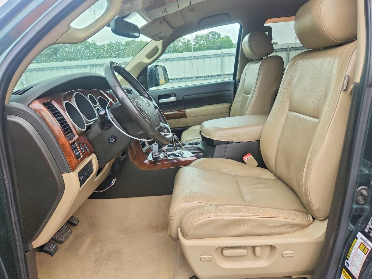 2007 Toyota Tundra Crewmax Limited Green vin: 5TFDV58107X026578