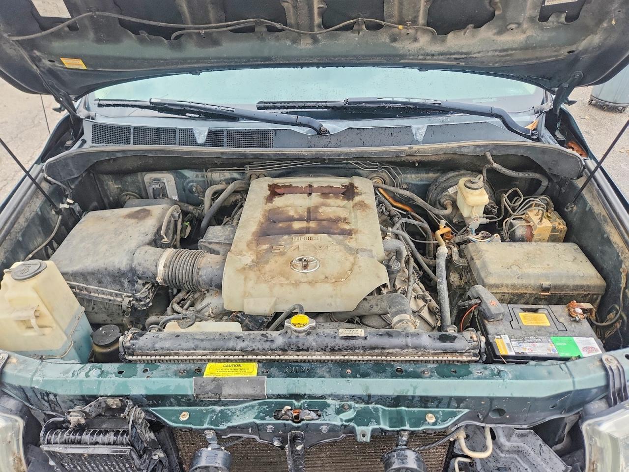 2007 Toyota Tundra Crewmax Limited Green vin: 5TFDV58107X026578