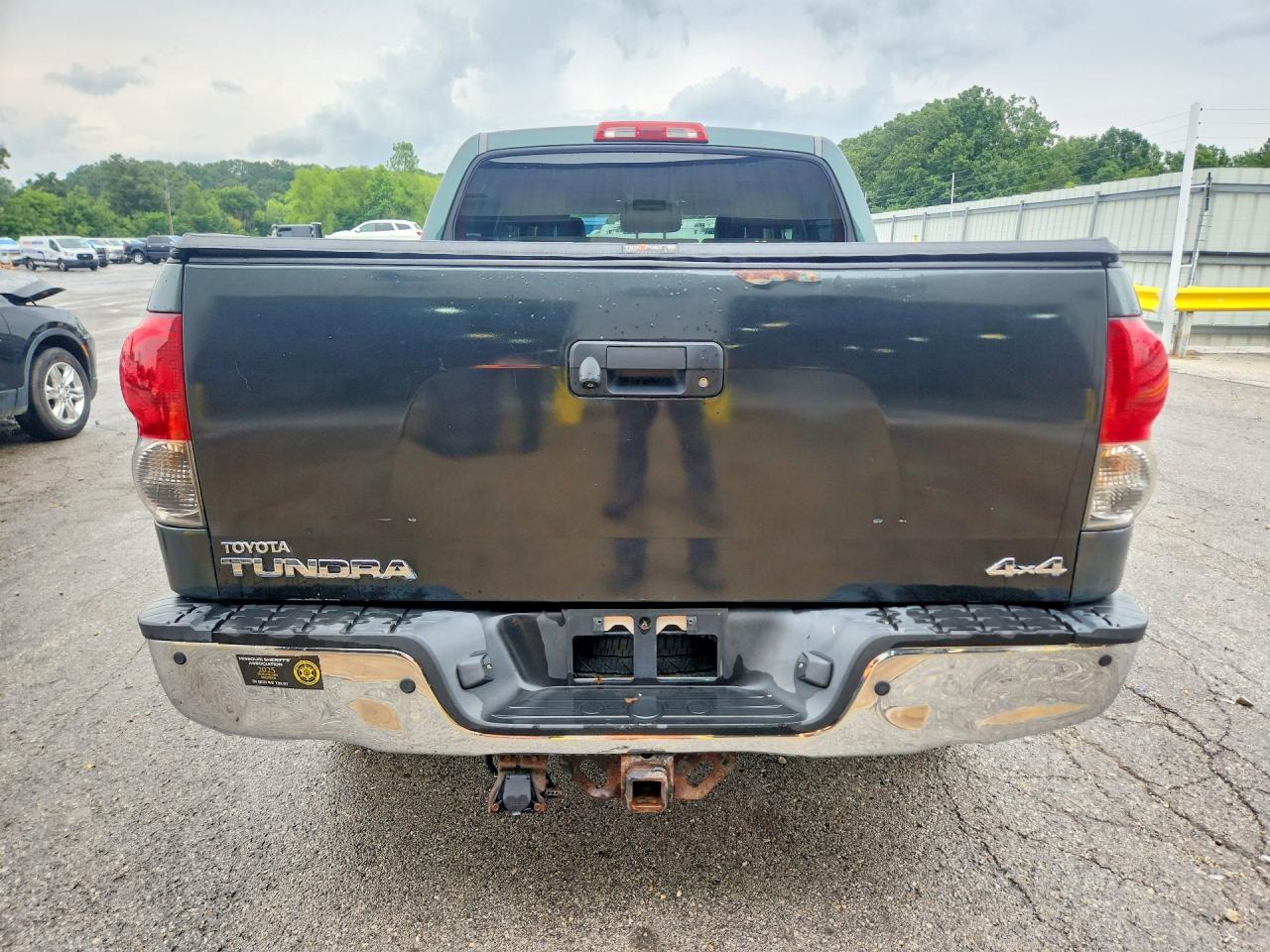 2007 Toyota Tundra Crewmax Limited Green vin: 5TFDV58107X026578