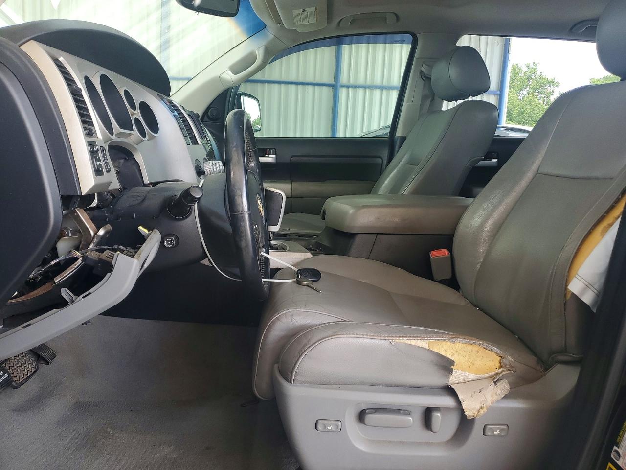 2008 Toyota Tundra Crewmax Limited Black vin: 5TFDV58108X073885