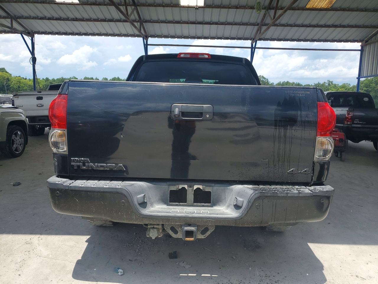 2008 Toyota Tundra Crewmax Limited Black vin: 5TFDV58108X073885