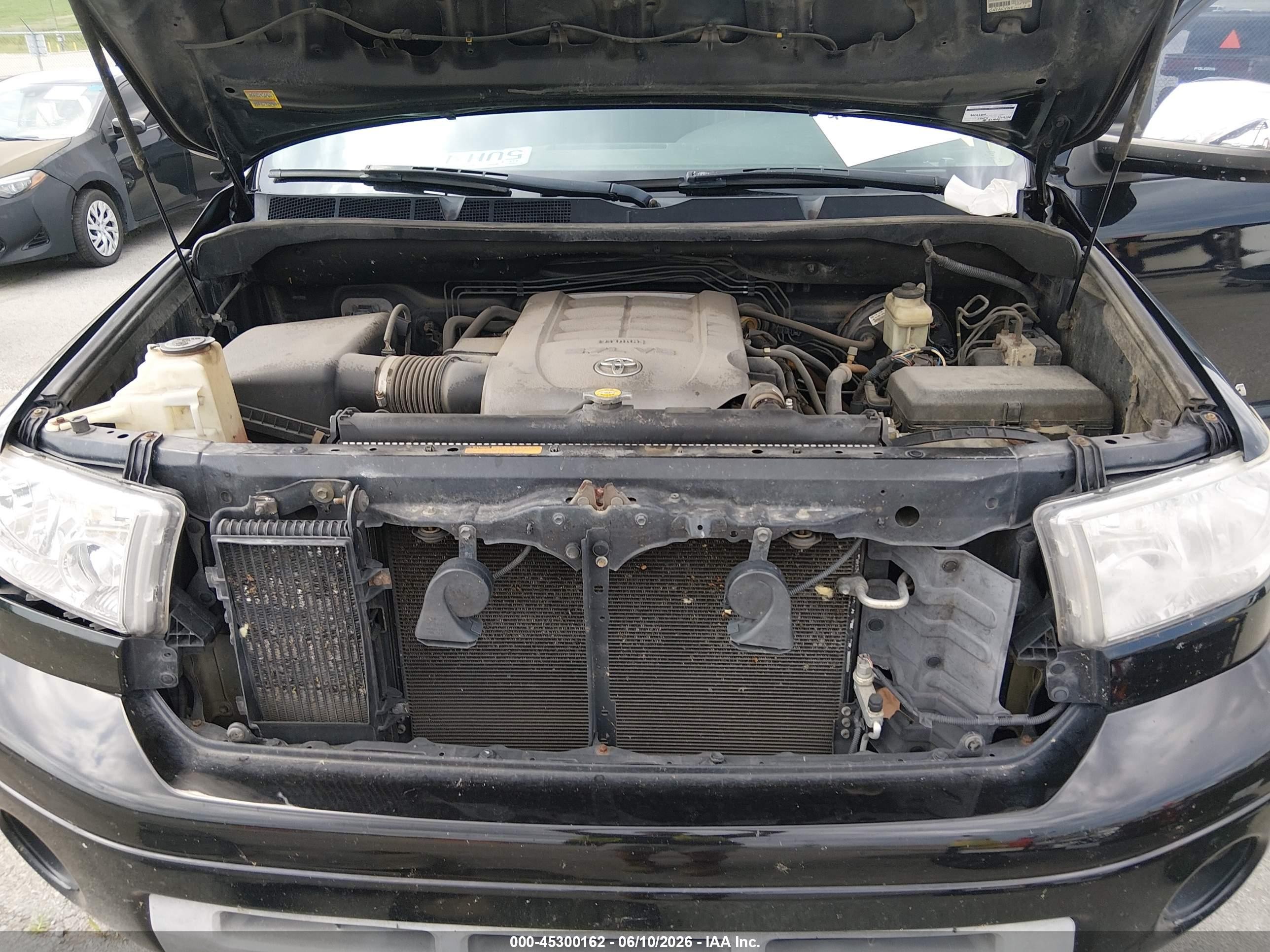 2008 Toyota Tundra Limited 5.7l V8 Black vin: 5TFDV58168X054046