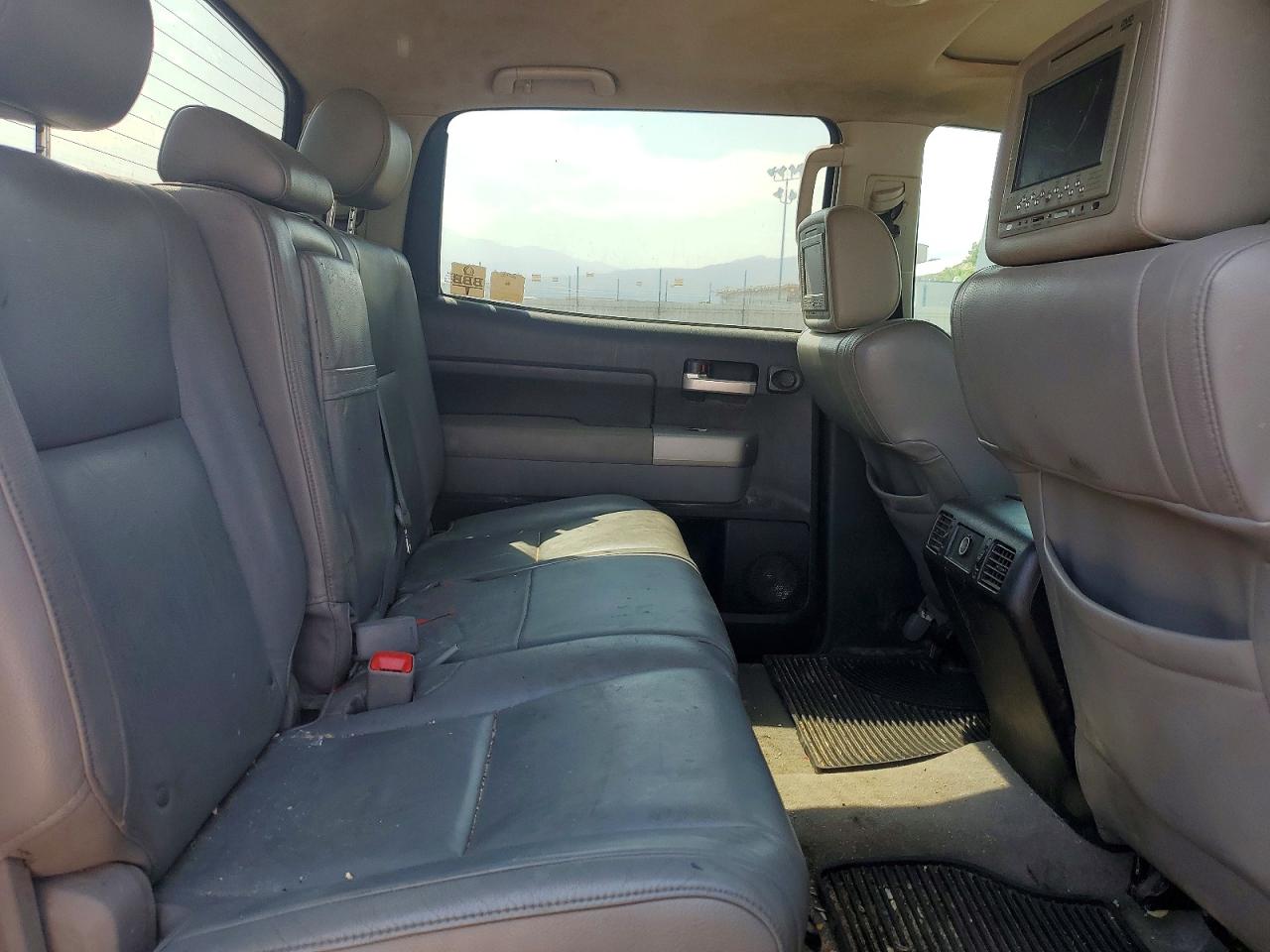2008 Toyota Tundra Crewmax Limited Белый vin: 5TFDV58178X055061