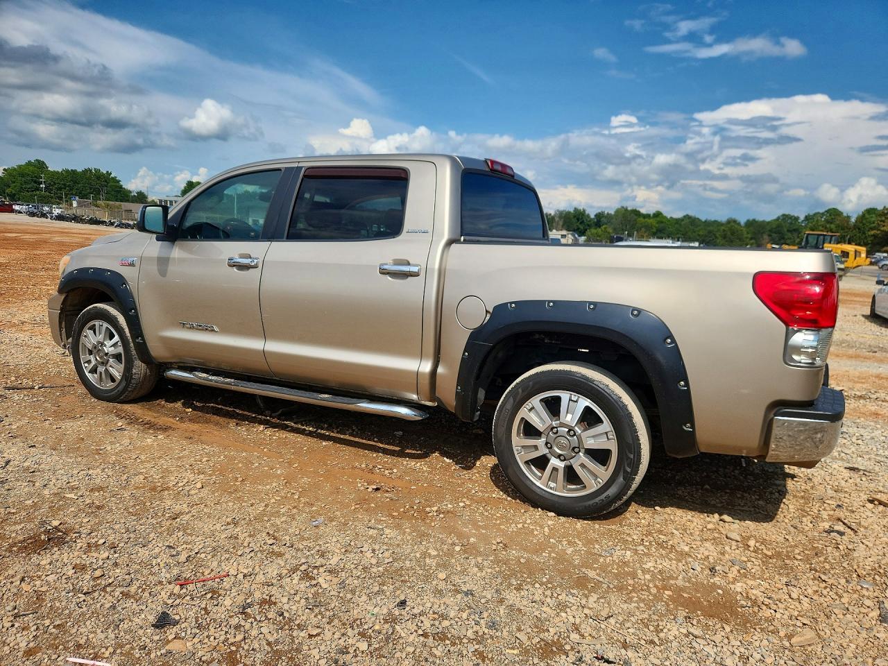 2008 Toyota Tundra Crewmax Limited Gold vin: 5TFDV58178X059160