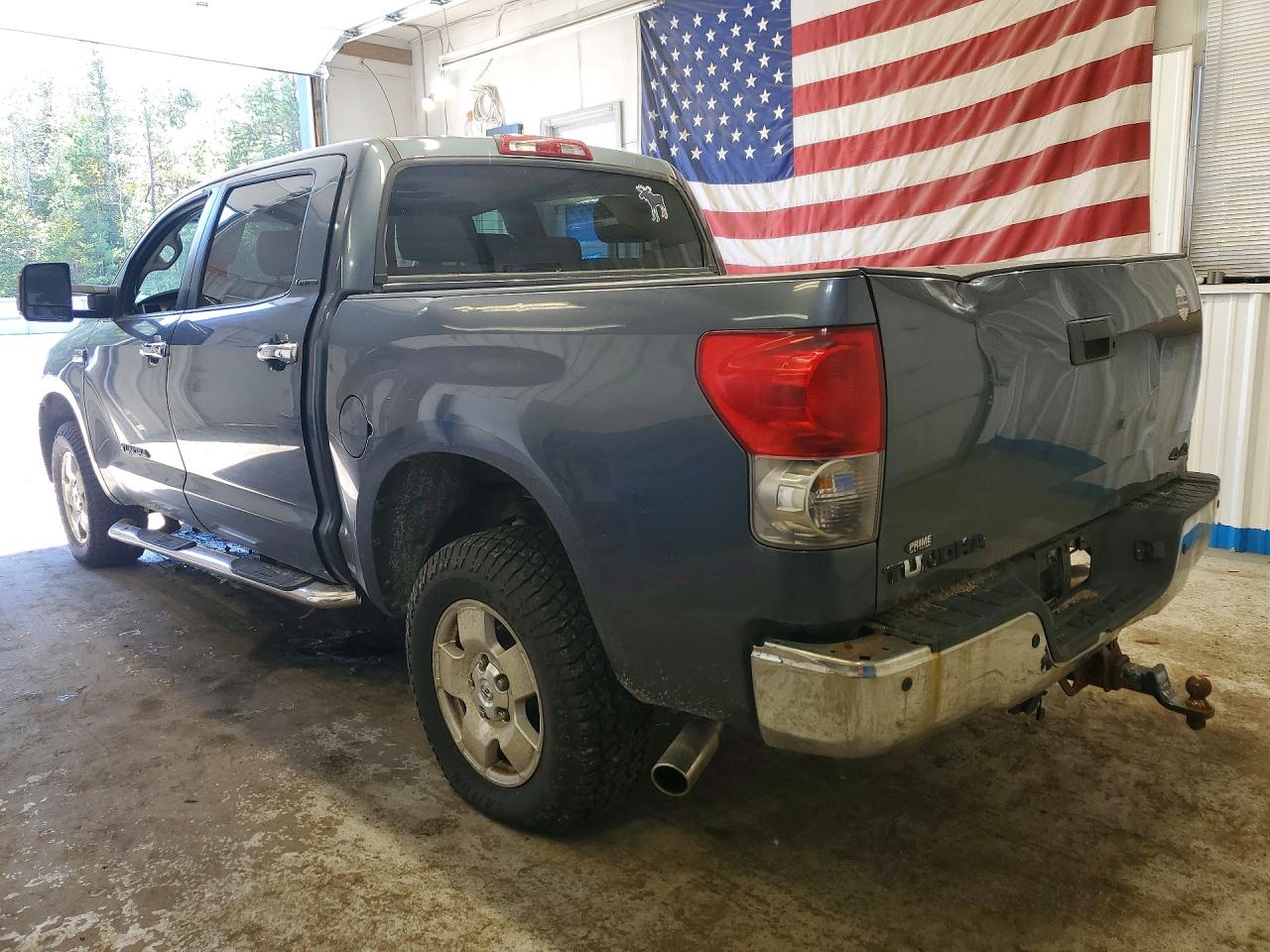 2008 Toyota Tundra Crewmax Limited Серый vin: 5TFDV58188X067333